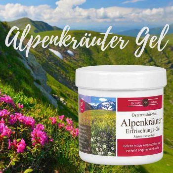 Österreichisches Alpenkräuter-Gel - Beauty Factory