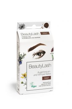 Wimpern- und Augenbrauen Färbe-Set braun - Beauty Lash