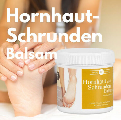 Hornhaut-Schrunden Balsam Beauty Factory 2 Promo