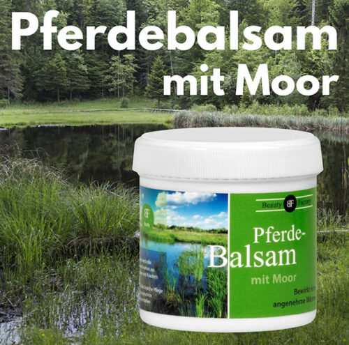 Pferdebalsam mit Moor Beauty Factory Promo