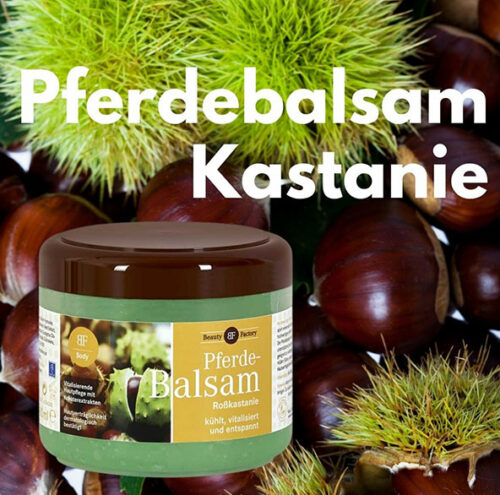 Pferdebalsam mit Rosskastanie Beauty Factory 2 Promo