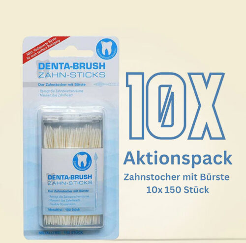 Denta-Brush Zahn-Sticks Aktion